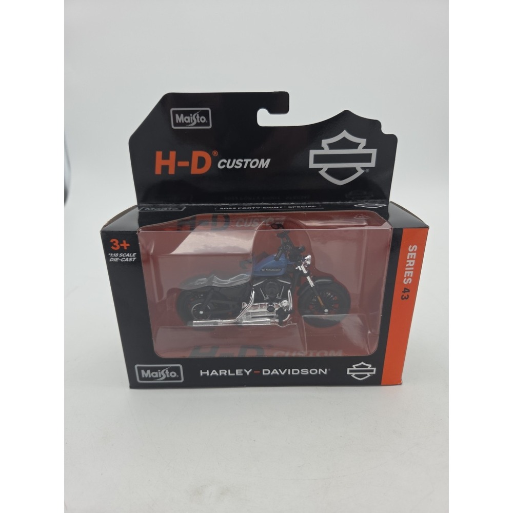 New Maisto 2022 Forty-Eight Special Harley Davidson Series 43 1:18 DieCast